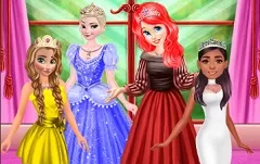 Princess Games, Princess Color Dress , Games-kids.com