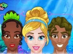 Princess Games, Princess Face Mix, Games-kids.com