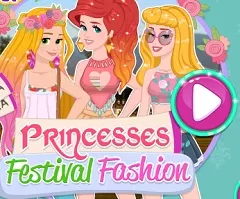 Princess Games, Princess Festival Fashion, Games-kids.com