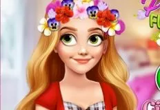 Rapunzel Games, Princess Flower Crown, Games-kids.com