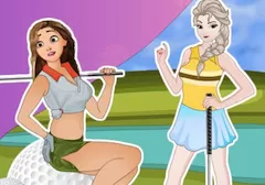 Princess Games, Princess Golf Models, Games-kids.com