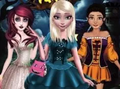 Princess Games, Princess Halloween Party, Games-kids.com