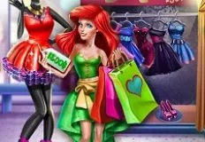 Little Mermaid Games, Princess Mermaid Realife Shopping, Games-kids.com