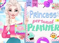 Frozen  Games, Princess Personal Planner, Games-kids.com
