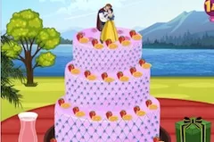 Princess Games, Princess Summer Wedding Cake, Games-kids.com