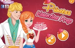Frozen  Games, Princess Valentines Prep, Games-kids.com