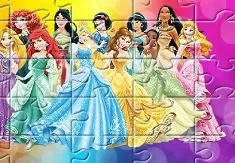 Princess Games, Princesses 10 Puzzles, Games-kids.com