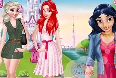 Princess Games, Princesses at Yard Sale, Games-kids.com