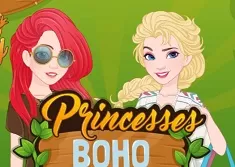 Princess Games, Princesses BOHO Look, Games-kids.com