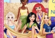 Princess Games, Princesses College Girls Night Out, Games-kids.com