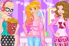 Princess Games, Princesses Comfy Weekend, Games-kids.com