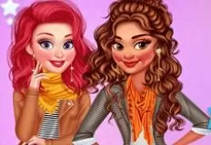 Princess Games, Princesses Cozy But Chic Looks, Games-kids.com