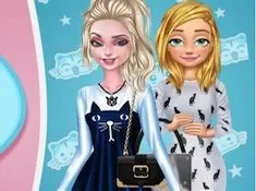 Princess Games, Princesses Feline Fashion, Games-kids.com