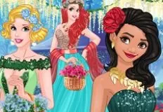 Princess Games, Princesses First Summer Ball, Games-kids.com