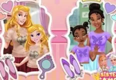 Princess Games, Princesses Little Sisters Day, Games-kids.com