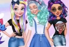 Princess Games, Princesses Pastel Hairstyles, Games-kids.com