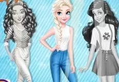 Princess Games, Princesses Pastel Outfits and Nails, Games-kids.com