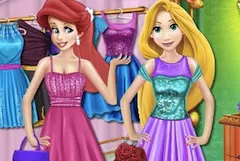 Princess Games, Princesses Shopping Time, Games-kids.com