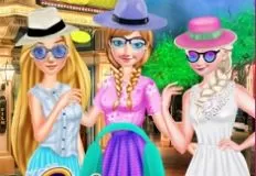 Princess Games, Princesses Spring Casual Dress Up, Games-kids.com