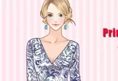 Girl Games, Printed Paisley Anime, Games-kids.com