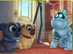 Puppy Dog Pals Games, Puppy Dog Pals and Robot Dog Puzzle, Games-kids.com