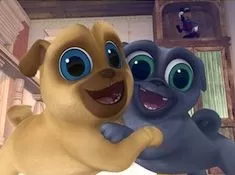 Puppy Dog Pals Games, Puppy Dog Pals Hugging Puzzle, Games-kids.com