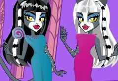 Purrsephone And Meowlody Dress Up - Monster High Games