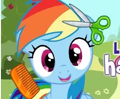 Rainbow Dash Hair Salon - My Little Pony Games