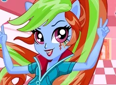 My Little Pony Games, Rainbow Dash School Spirit Style, Games-kids.com