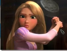 Rapunzel Games, Rapunzel and Frying Pan Puzzle, Games-kids.com