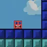 Adventure Games, Red Cube in Dash Geometry, Games-kids.com
