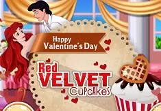 Little Mermaid Games, Red Velvet Cupcakes, Games-kids.com