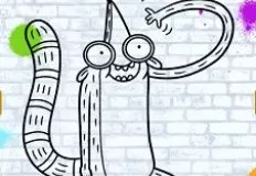 Regular Show Games, Regular Show Colour In, Games-kids.com