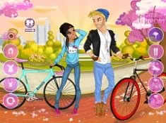 Dress Up Games, Ride Your Bike Together, Games-kids.com
