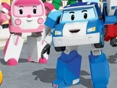 Robocar Poli Games, Robot Car Emergency Rescue, Games-kids.com