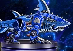 Puzzle Games, Robot Shark, Games-kids.com