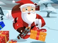 Christmas Games, Santa on Skates, Games-kids.com