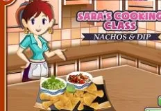 Cooking Games, Sara Cooking Class Nachos and Dip, Games-kids.com