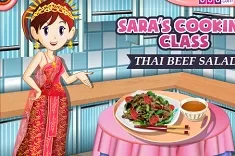 Jogos De Culinária Da Sarah. - Sara's Cooking Class - Thai Beef Sala SALADA  COM BIFE. A chef Sara está de volta para mais uma aula de culinária. Desta  vez, ela vai