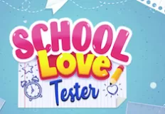 Girl Games, School Love Tester, Games-kids.com