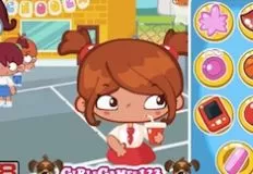 Girl Games, School Yard Slacking, Games-kids.com