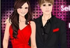 Celebrities Games, Selena Gomez and Justin Bieber Hanging Out, Games-kids.com