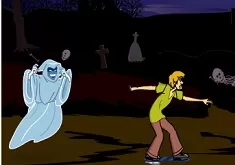 Scooby Doo Games, Shaggy Ghost Kiss, Games-kids.com