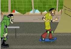Scooby Doo Games, Shaggy Skateboard Race, Games-kids.com