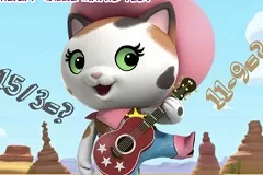 Sheriff Callie Games, Sheriff Callie Math Test, Games-kids.com