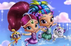 Shimmer and Shine Games, Shimmer and Shine Dress Up, Games-kids.com