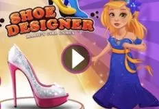 Girl Games, Shoe Designer Marie, Games-kids.com