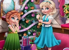 Frozen  Games, Sisters Christmas Room Prep, Games-kids.com
