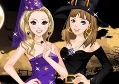 Halloween Games, Sisters Halloween, Games-kids.com