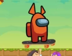 Among Us Games, Skaters Impostor, Games-kids.com